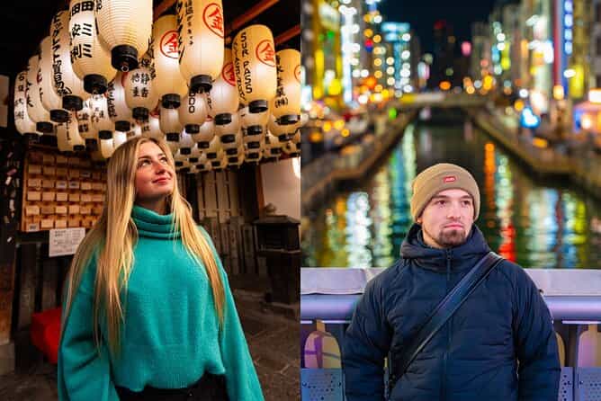Tour: Private Night Photoshoot Experience in Dotonbori