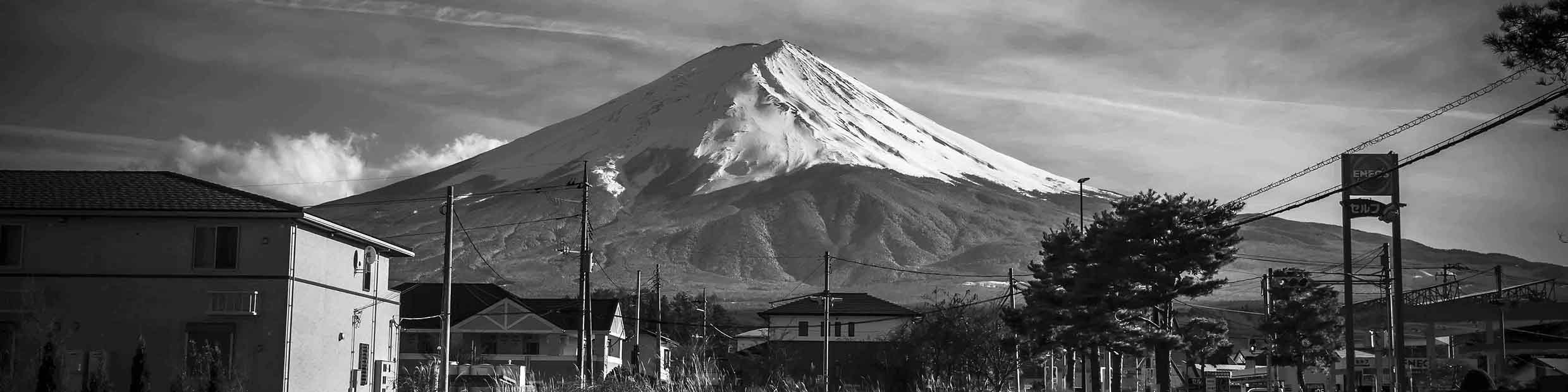 Mt.Fuji Black and White